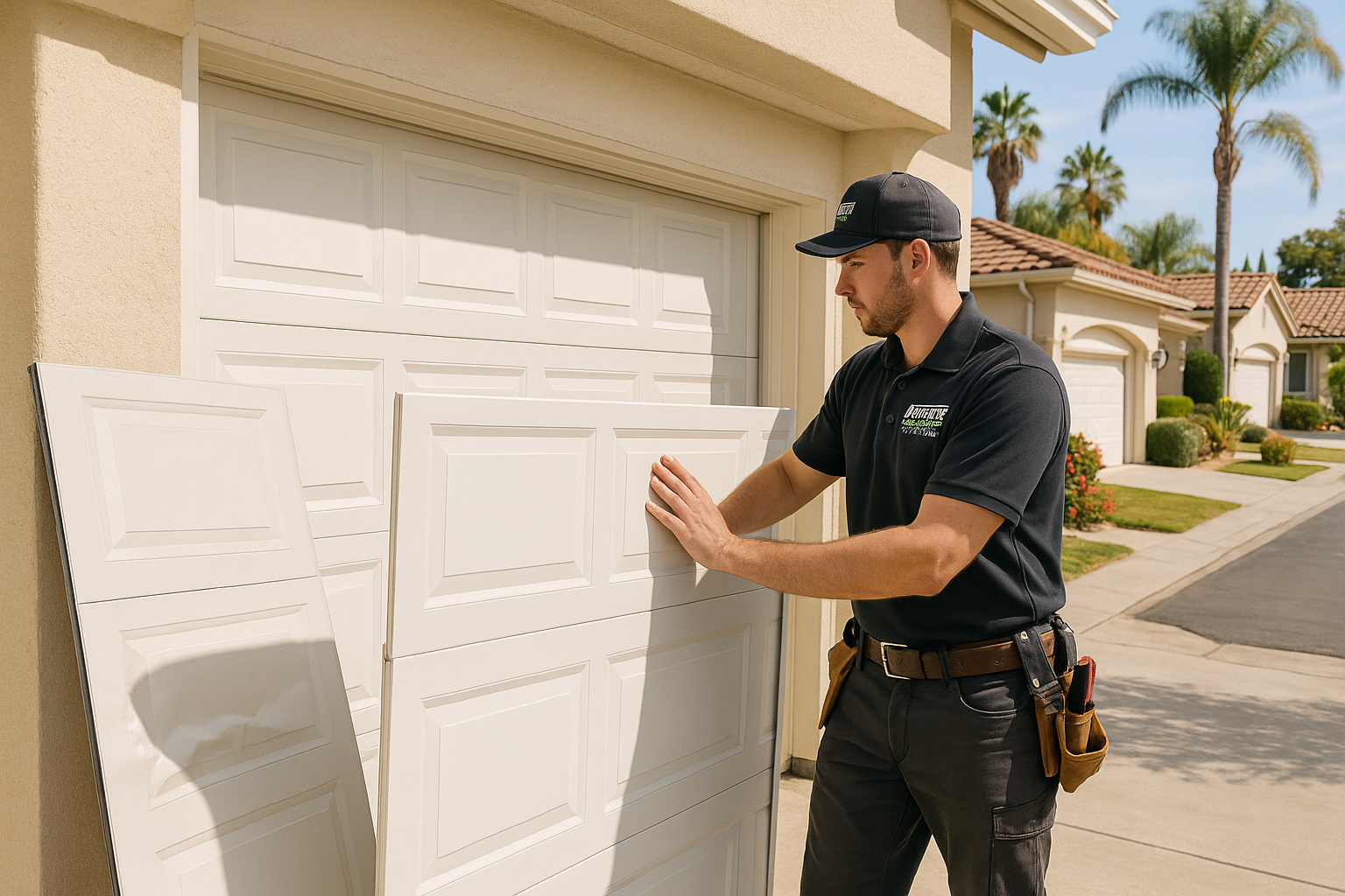 Garage Door Panel Replacement in Providence